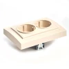 Розетка двойная 2P+PE Stekker Эрна со шторками слоновая кость PST16-9014-02 39240 Розетка двойная 2P+PE Stekker Эрна со шторками слоновая кость PST16-9014-02 39240