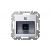 Розетка RJ45 Liregus Epsilon серебро 28-1853
