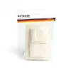Розетка 2-местная 2P+PE Stekker Эрна с крышкой слоновая кость PST16-9015-02 49137 Розетка 2-местная 2P+PE Stekker Эрна с крышкой слоновая кость PST16-9015-02 49137