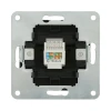 Розетка LK Studio компьютерная RJ-45 кат. 5е с накладкой (черный бархат) LK80 846108-1 Розетка LK Studio компьютерная RJ-45 кат. 5е с накладкой (черный бархат) LK80 846108-1
