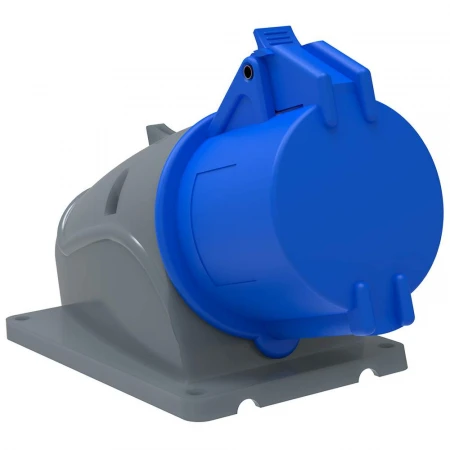 MAGNUM Розетка стационарная ССИ-123 32А-6ч/200-250В 2P+PE IP44 IEK PSN11-032-3