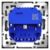 Розетка встраиваемая Voltum S70 с заземлением и защитными шторками, 16А, с USB, A+С, (черный матовый VLS040508 Розетка встраиваемая Voltum S70 с заземлением и защитными шторками, 16А, с USB, A+С, (черный матовый VLS040508
