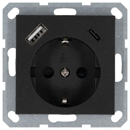 Розетка Jasmart G5501USB-25B