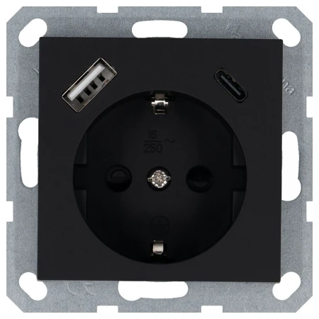 Розетка Jasmart G5501USB-25PB