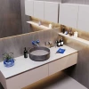 Розетка встраиваемая Voltum S70 с заземлением, защитными шторками и крышкой 16А, (шелк) VLS040304