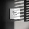 Розетка встраиваемая Voltum S70 с заземлением и защитными шторками, 16А, с USB, A+С, (белый матовый) VLS040502 Розетка встраиваемая Voltum S70 с заземлением и защитными шторками, 16А, с USB, A+С, (белый матовый) VLS040502