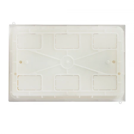 Бокс встраиваемый STEKKER EBX50-2/08-20 8 модулей, белый, пластик, серия Standart