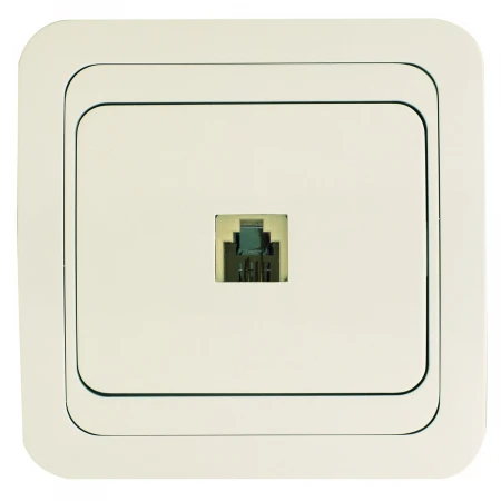 Розетка тf евро Makel Mimoza 25014