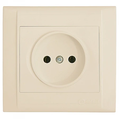 Розетка Makel б/з (Керамика) СП Defne 16А IP20 крем. 42010002