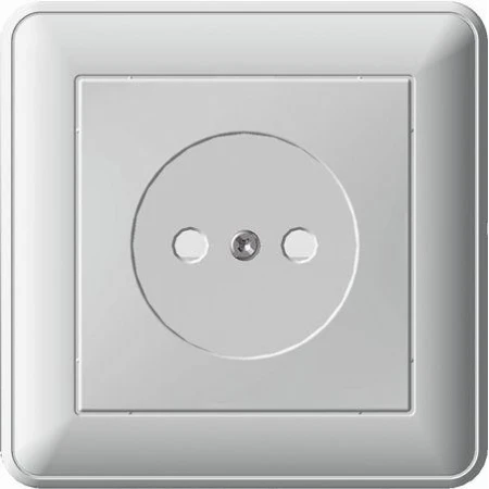 Розетка 2К Systeme Electric W59 16A 250V со шторками белая RS16-151-18