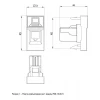 Розетка компьютерная RJ45 IEK Primer кат.5E UTP белая CKK-40D-RI1-K01 Розетка компьютерная RJ45 IEK Primer кат.5E UTP белая CKK-40D-RI1-K01