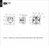 Розетка 1-местная 16А с USB A+A 2.1А IEK Brite с зазем. и защит. шторками РЮш10-1-БрЧ черная BR-R14-16-U21-D21-K02