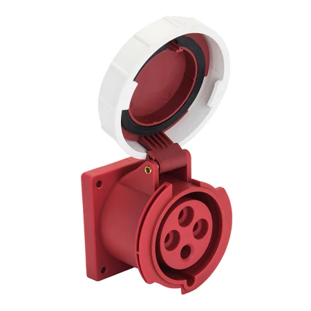 Розетка стационарная внутренняя 3242 3Р+РЕ 32А 380В IP67 EKF PROxima ps-3242-32-380