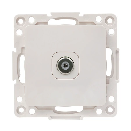 Стокгольм Механизм Розетки TV 1-местной 75Ом 5-862МГц белый EKF PROxima EYA00-027-10