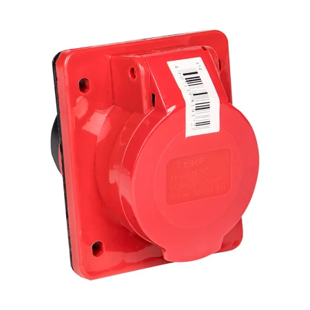 Розетка стационарная внутренняя 415 3Р+РЕ+N 16А 380В IP44 EKF PROxima ps-415-16-380