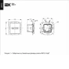 Розетка USB A+A 3.1А IEK Brite РЮ10-1-БрА алюминий BR-U21-D31-K47