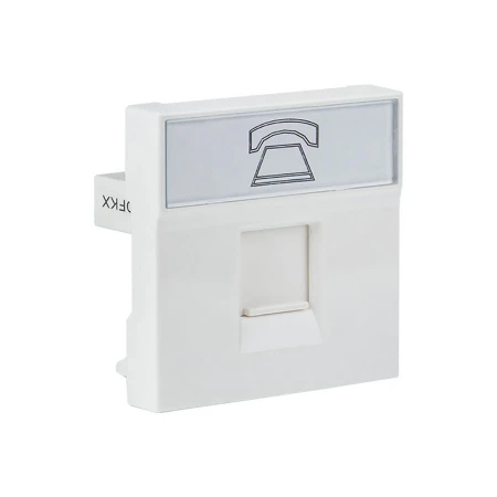 Розетка RJ11, 2 модуля EKF E2MT01-134-10