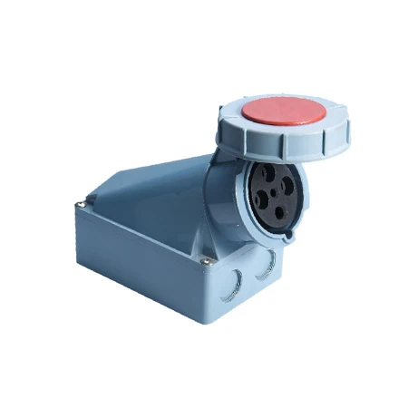 Розетка стационарная наружная 1342 3Р+РЕ 63А 380В IP67 EKF PROxima ps-1342-63-380