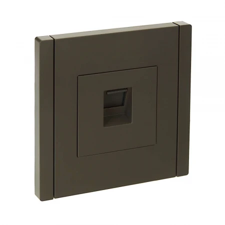 FORTE&PIANO Розетка компьютерная RJ45 кат.6 FP331 серый IEK FP-K10-2-K03