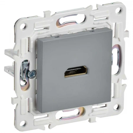 SKANDY Розетка HDMI SK-H01Gr серый IEK SK-H10-K03