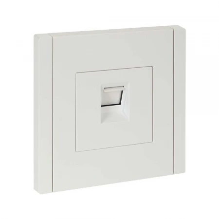 FORTE&PIANO Розетка компьютерная RJ45 кат.5E FP232 белый IEK FP-K10-1-K01