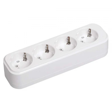 Розетка разборная переносная К04 4 места CLASSIC IEK KYP11-16-04-00-Z