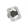 Розетка 2P+E Liregus Epsilon с крышкой коричневый 28-1366