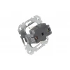 Розетка 2P+E Liregus Epsilon с крышкой коричневый 28-1366
