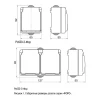 Розетка 2P+PE IEK Fors с крышкой серая ERS12-K03-16-54-DC Розетка 2P+PE IEK Fors с крышкой серая ERS12-K03-16-54-DC
