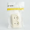 Розетка двойная 2P Stekker Брест слоновая кость PST16-30-20 49057 Розетка двойная 2P Stekker Брест слоновая кость PST16-30-20 49057