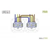 Розетка 2P+E Liregus Epsilon со шторками красный 28-0165 Розетка 2P+E Liregus Epsilon со шторками красный 28-0165