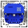 Розетка встраиваемая Voltum S70 с заземлением и защитными шторками, 16А, с USB, A+С, (шелк) VLS040504 Розетка встраиваемая Voltum S70 с заземлением и защитными шторками, 16А, с USB, A+С, (шелк) VLS040504