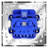 Розетка встраиваемая Voltum S70 с заземлением 16А, (кашемир) VLS040103 Розетка встраиваемая Voltum S70 с заземлением 16А, (кашемир) VLS040103