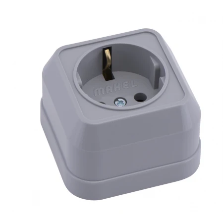 Розетка с заземлением Makel 45008