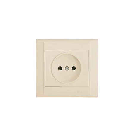 Розетка Makel б/з СП Defne 16А IP20 крем. 42010022