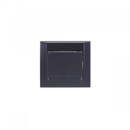 Розетка с заземлением и крышкой Makel Defne 42050029