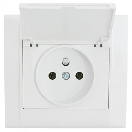 Розетка ups с крышкой    Makel Defne 42001016