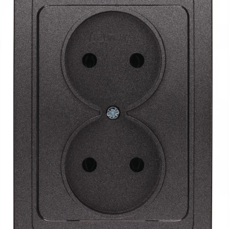 Розетка 2-я б/з Makel Mimoza 23217