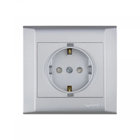 Розетка с/з с защт. для детей Makel Defne 42065058