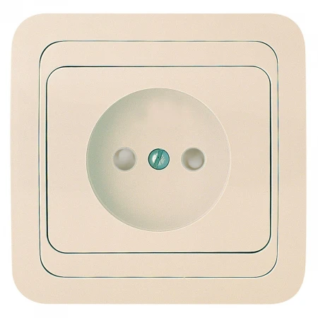 Розетка б/з с защт. для детей Makel Mimoza 25052