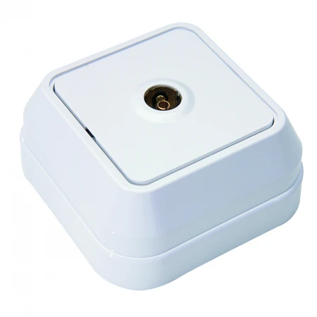 Розетка ТВ проходная 8 dB (Female) Makel 45107