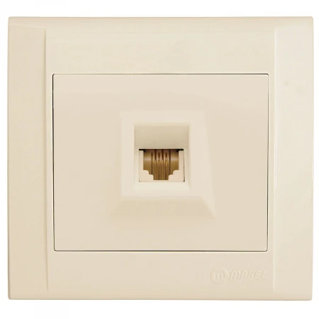 Розетка тf евро Makel Defne 42010014