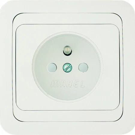 Розетка с защ. для детей ups Makel Mimoza 12053