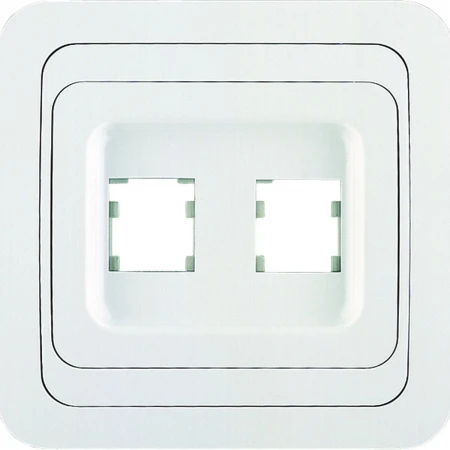 Розетка гнездо+гнездо Makel Mimoza 12038