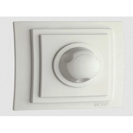 Диммер поворотный Mono Electric Larissa белый 103-191905-134