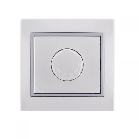 Диммер 1000 Вт Lezard Mira белый с серой вставкой 701-0215-157