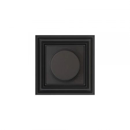 Диммер поворотный Liregus Retro черный матовый 29-218