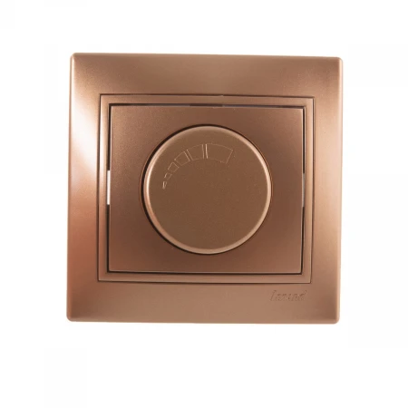 Диммер 500 Вт с фильтром Lezard Mira золото со вставкой 701-1313-116