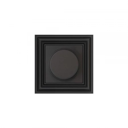 Диммер нажимной Liregus Retro черный матовый 29-220