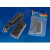 Удлинитель Uniel 2гн х 3м б/з Standard S-CD2-3 Black UL-00003603